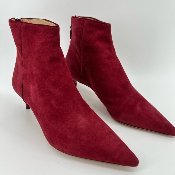 Alexandre Birman Kittie Suede Leather Ankle Boots Women's Size 39 MSRP $695 - Picture 13 of 14